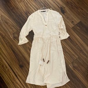 Zara summer linen dress
